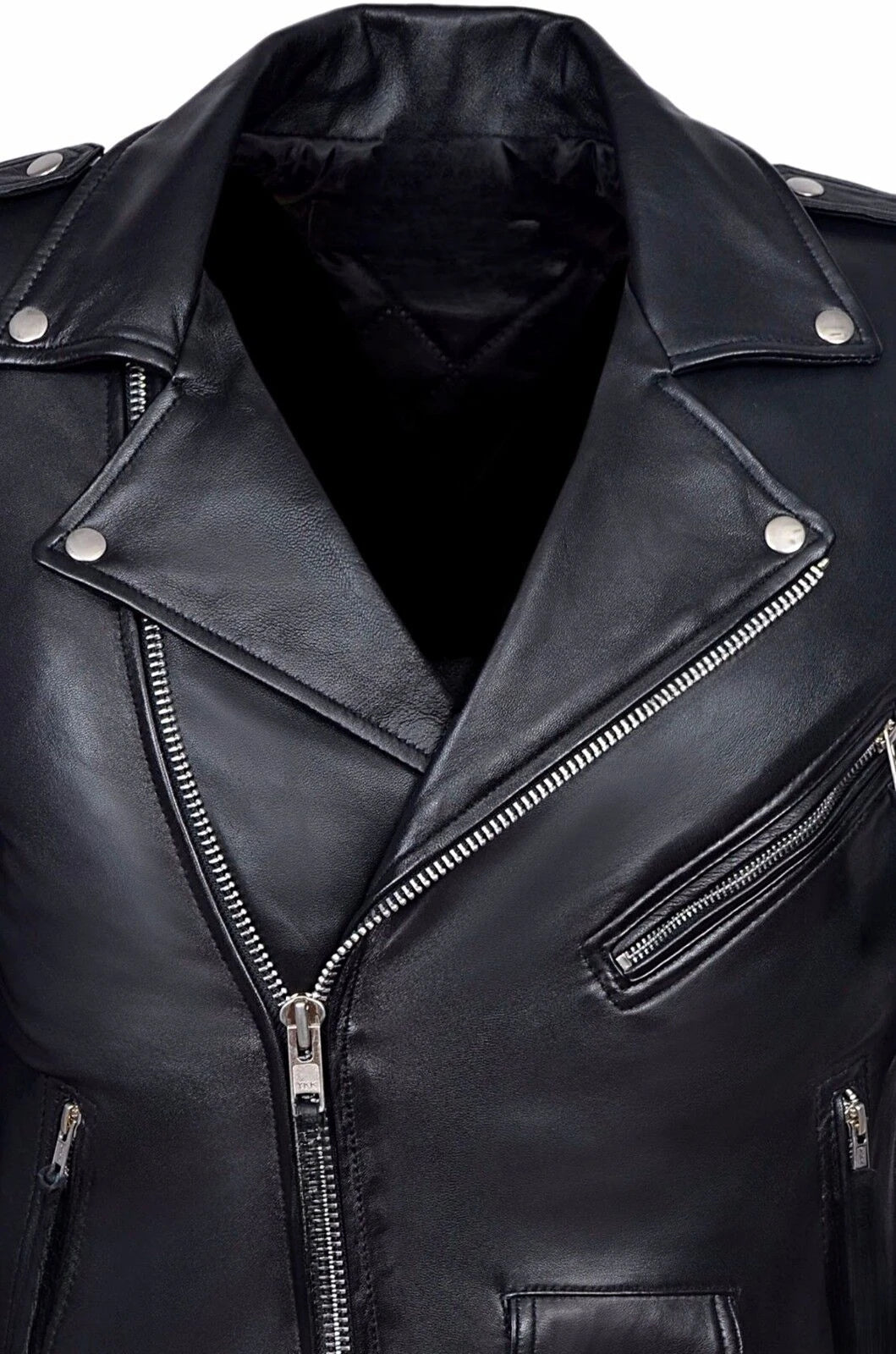 Leather Jacket Men Collar Slim Pu Leather Jacket Fashion Motorcycle Causal Coat Mens Moto Biker Leather Coat