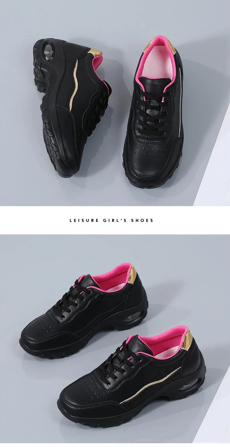 Shoes for Women 2025 Platform Casual Sneakers Designer Brand Luxury Women Walking Shoes Wedges Chunky Hiking Woman Sports Shoes