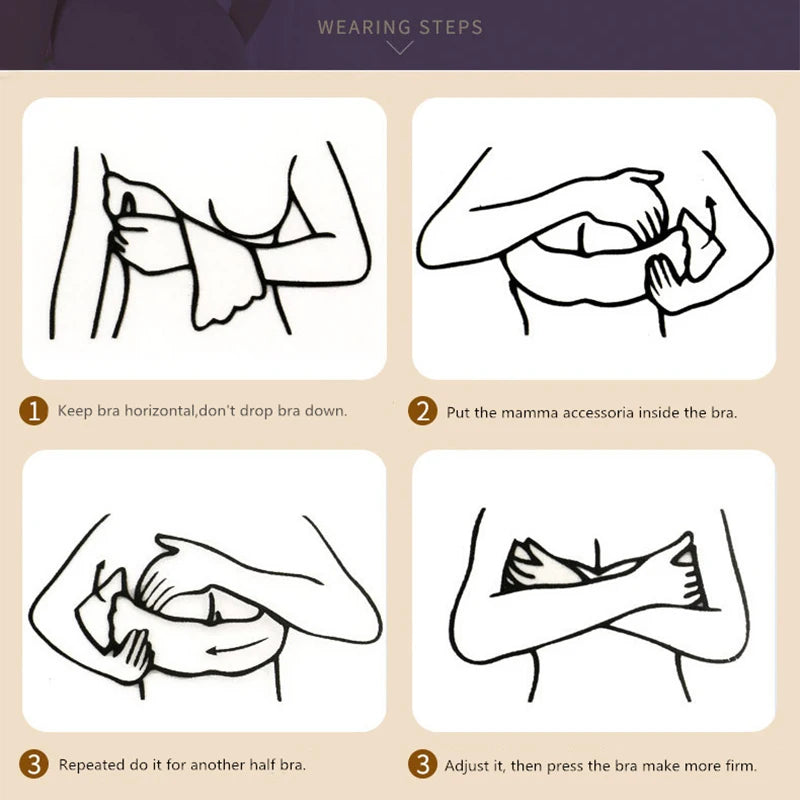 Sexy Bra Lingerie Femmel Silicon Bra Push Up Invisible Bras For Women Self Adhesive Nipple Covers Bralettes Pads