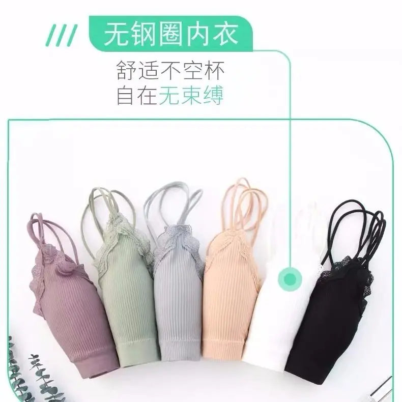 2019 fashion Sexy bras with no underwire Sexy bra padded women intimates underwear backless Deep V black fashion bar