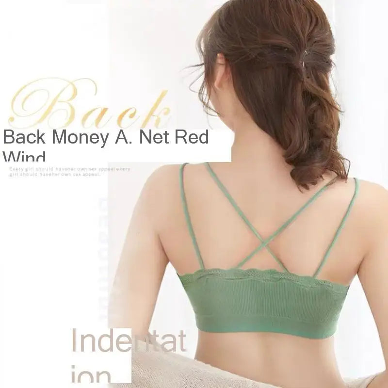 2019 fashion Sexy bras with no underwire Sexy bra padded women intimates underwear backless Deep V black fashion bar