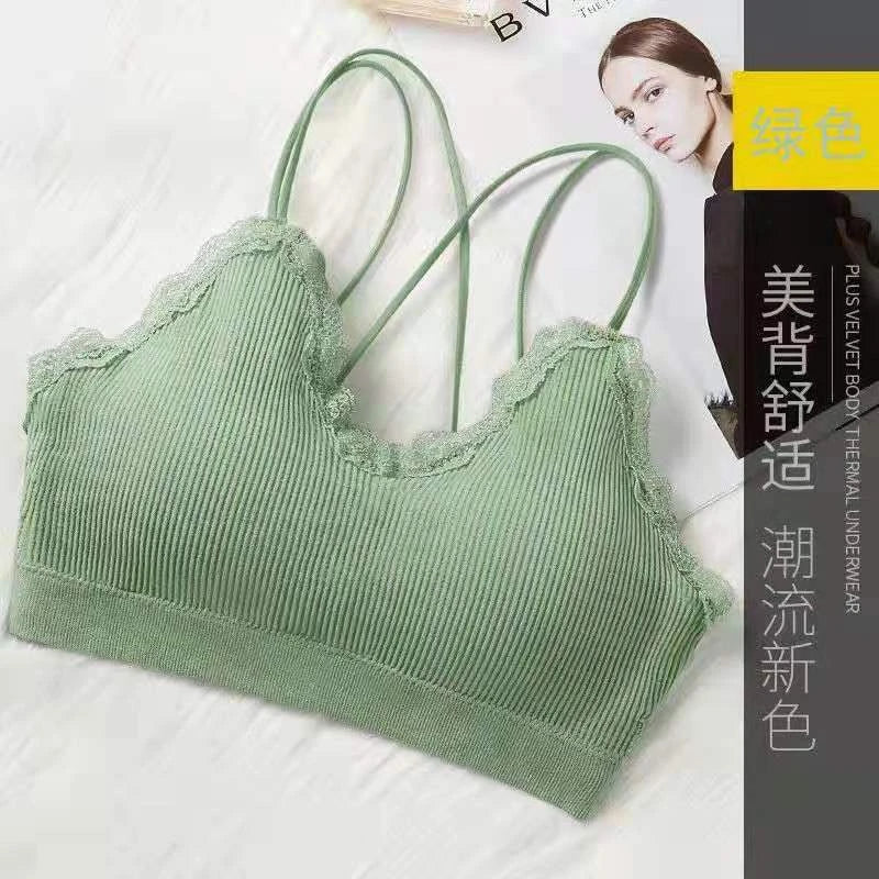 2019 fashion Sexy bras with no underwire Sexy bra padded women intimates underwear backless Deep V black fashion bar