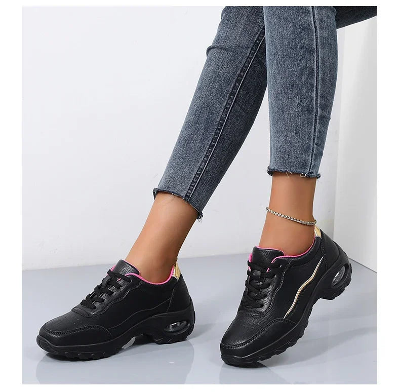 Shoes for Women 2025 Platform Casual Sneakers Designer Brand Luxury Women Walking Shoes Wedges Chunky Hiking Woman Sports Shoes