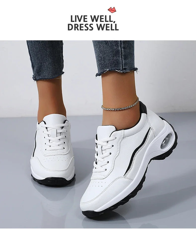Shoes for Women 2025 Platform Casual Sneakers Designer Brand Luxury Women Walking Shoes Wedges Chunky Hiking Woman Sports Shoes