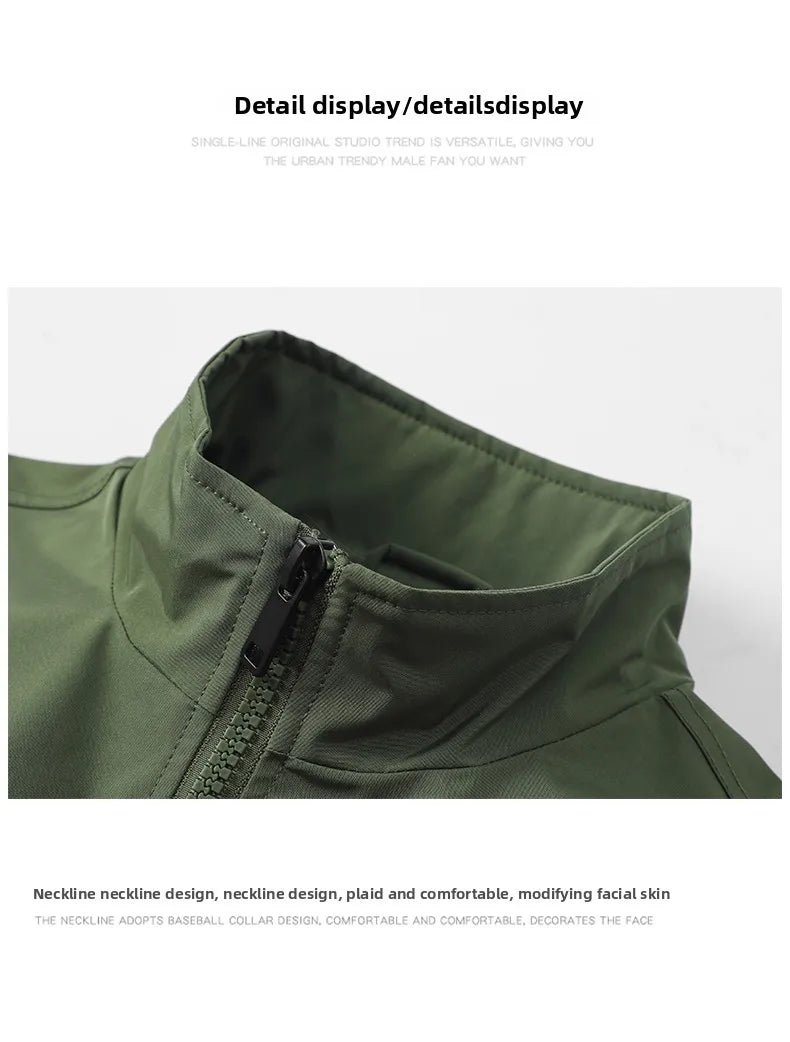 Winter Men Bomber Jackes Coat Mens Autumn Warm Windbreaker Jackets Man Outdoor Fashion Casual Coat Stand Slim Jacket Male