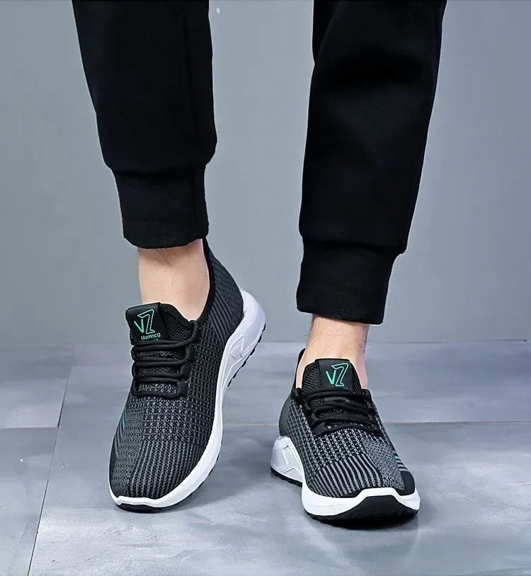 2025 Men's shoes,  fashionable sports shoes, casual shoes,breathable running shoes, outdoor walking training tennis shoes ﻿