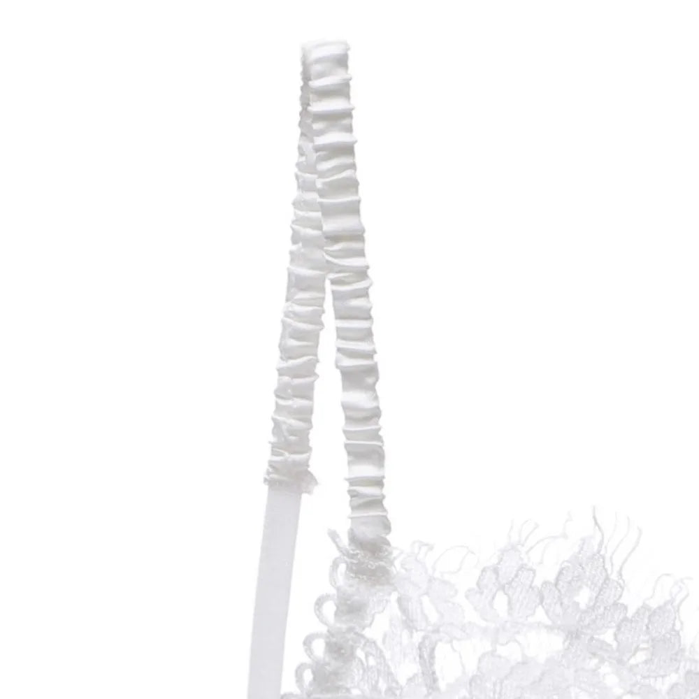 Sexy Lace French Lace Bra Breathable Comfortable Anti-sag Bra Ultra-thin Sexy Lace Bra Women