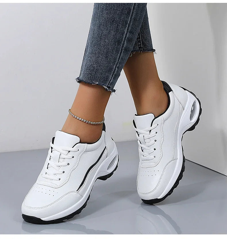 Shoes for Women 2025 Platform Casual Sneakers Designer Brand Luxury Women Walking Shoes Wedges Chunky Hiking Woman Sports Shoes