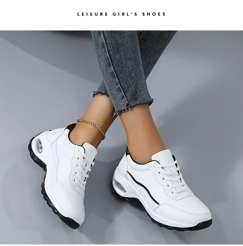 Shoes for Women 2025 Platform Casual Sneakers Designer Brand Luxury Women Walking Shoes Wedges Chunky Hiking Woman Sports Shoes