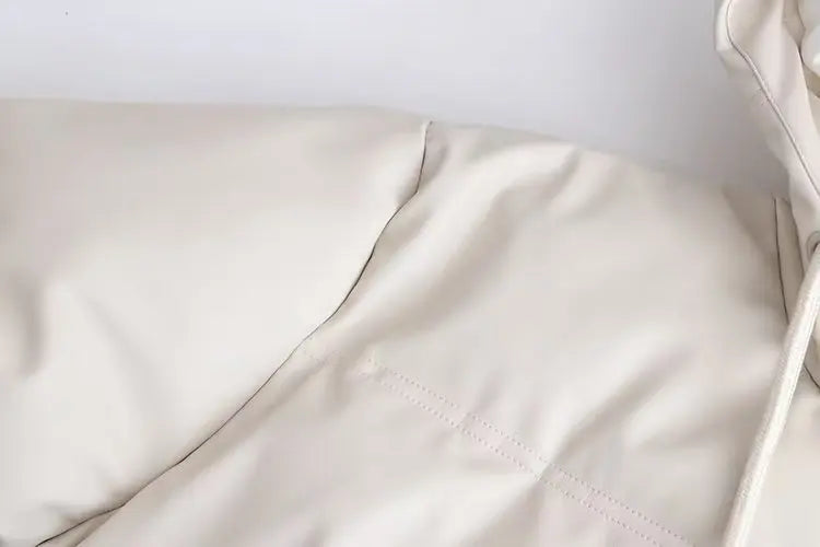 Winter Women's Cold Coat Winter Jackets For Women 2023 Warm Leather PU Parkas Winter Coat Promotion Female Outerwear