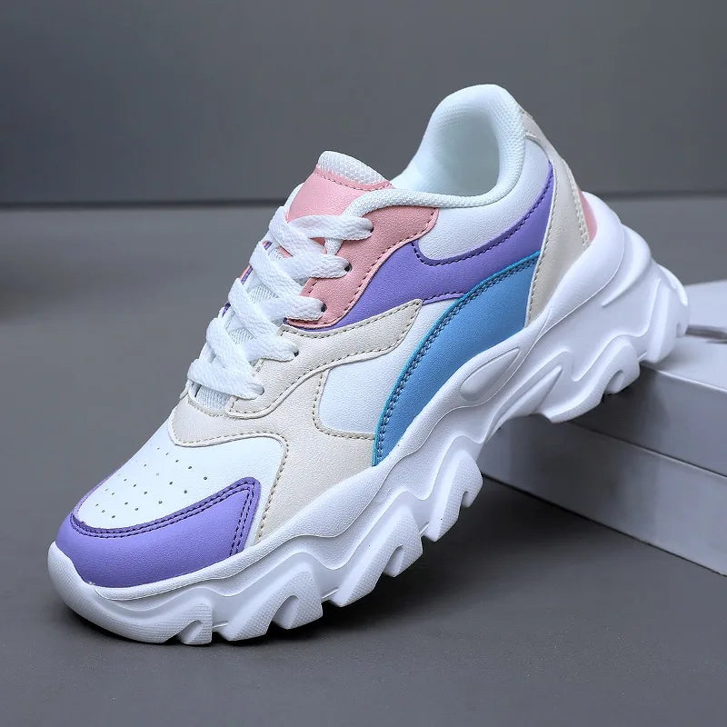 Women's Sneakers Flats Casual Shoes Woman Comfortable Anti Slip Female Sneakers Vulcanize Platform Outdoor Sports Shoe for Women