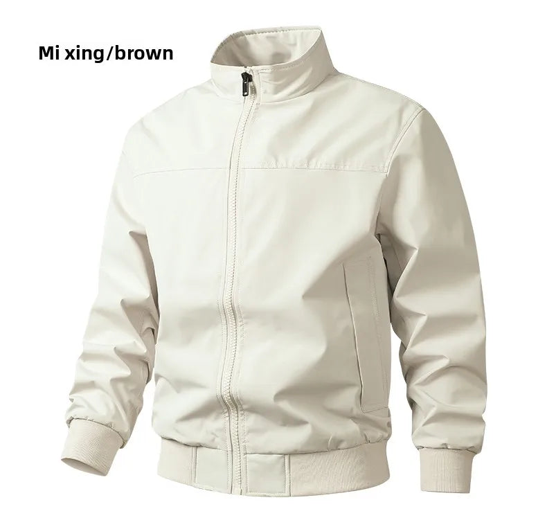 Winter Men Bomber Jackes Coat Mens Autumn Warm Windbreaker Jackets Man Outdoor Fashion Casual Coat Stand Slim Jacket Male