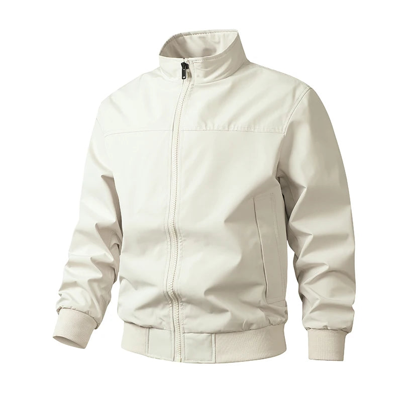 Winter Men Bomber Jackes Coat Mens Autumn Warm Windbreaker Jackets Man Outdoor Fashion Casual Coat Stand Slim Jacket Male