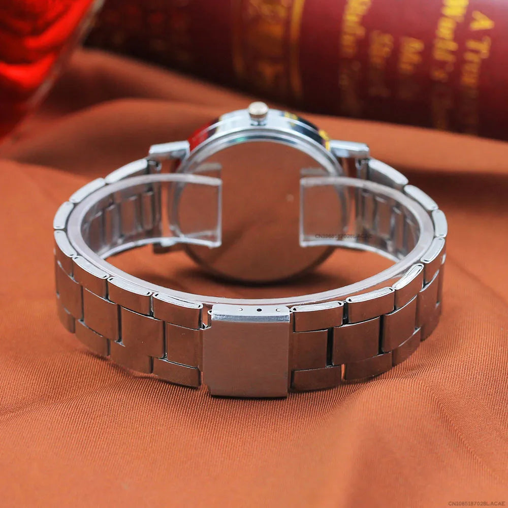 Fashion Men Watches For Man Wristwatches Watches For Men Noodles Steel Blue Glow Glass Watch Mens Watches Luxury