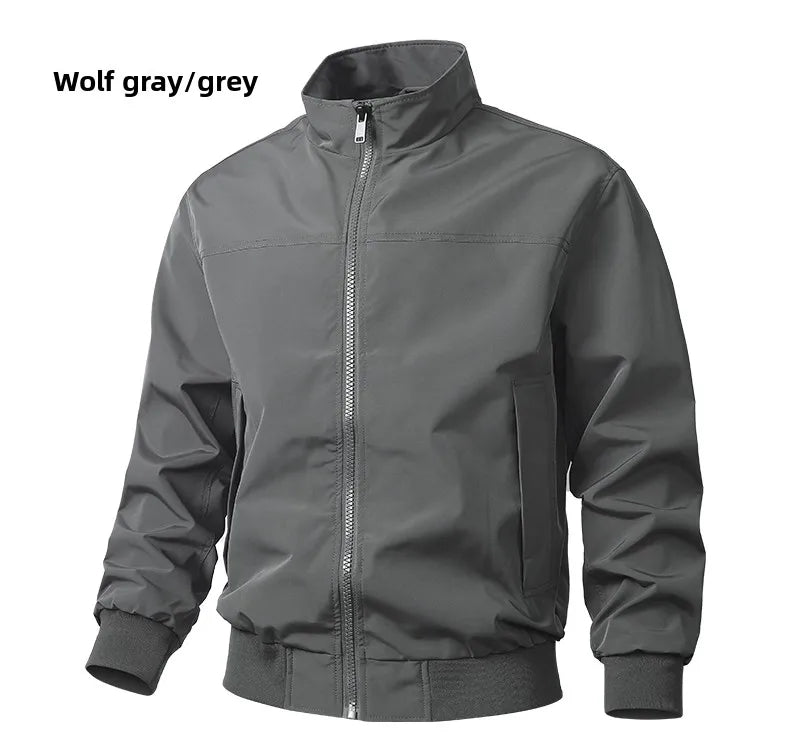 Winter Men Bomber Jackes Coat Mens Autumn Warm Windbreaker Jackets Man Outdoor Fashion Casual Coat Stand Slim Jacket Male