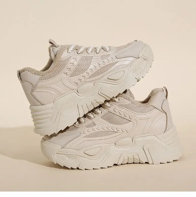 Sports Shoes for Women Athletic Round Toe High on Platform Woman Footwear Sneakers Sale Designer Luxury Offers Vulcanized Shoe H