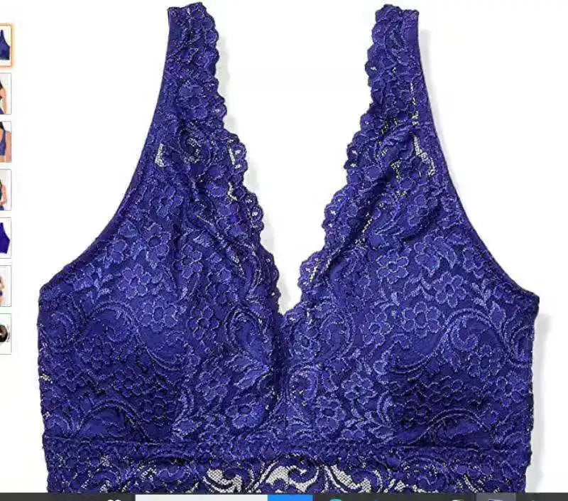 Sexy Lace Bra Vest no Wire Bustier Sheer Top Seamless Bralette Transparent Cup Wireless Bras Brassiere Lingerie Underwear