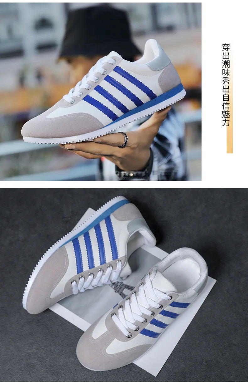 Men's Shoes Trend Casual Shoes for Men Breathable Flat Shoes Outdoor Fitness Free Sports Male Shoes Comfortable Vulcanized Shoes