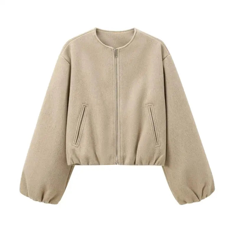 Jackets Autumn Women's 2025 New Chic Loose Women's Coat Elegant Fashion Street Warm Youth Coat