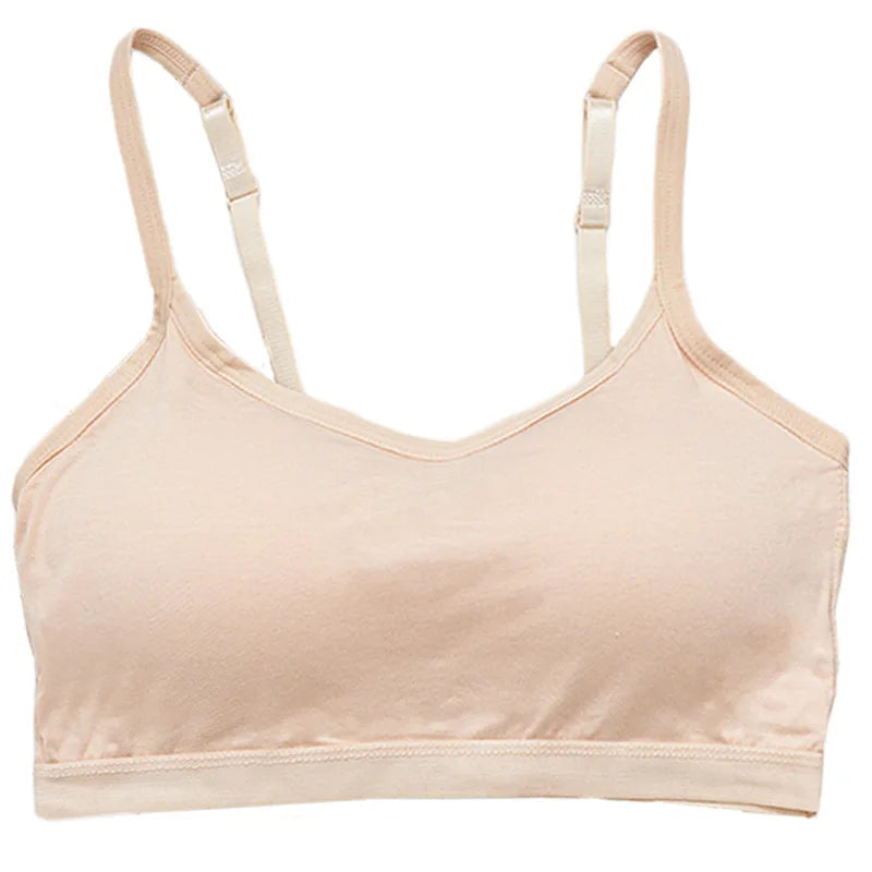 Sports Sexy Bra for Women Girl's Tank Crop Top Seamless Underwear Padded and Non Steel Ring Comfortable Nylon Running Yoga Bra