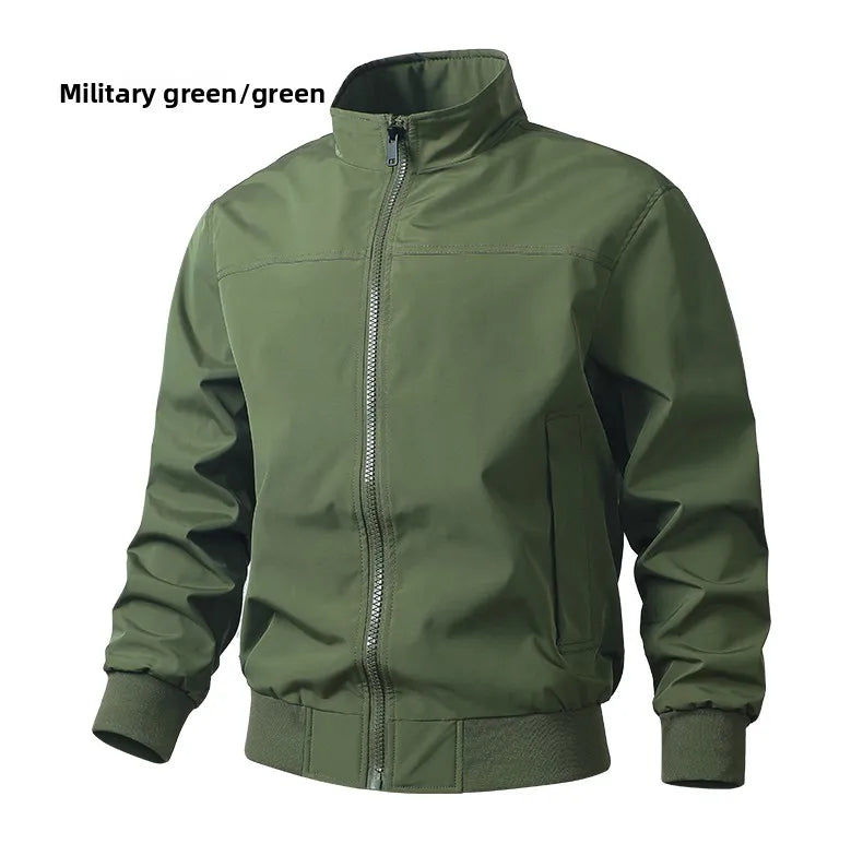 Winter Men Bomber Jackes Coat Mens Autumn Warm Windbreaker Jackets Man Outdoor Fashion Casual Coat Stand Slim Jacket Male