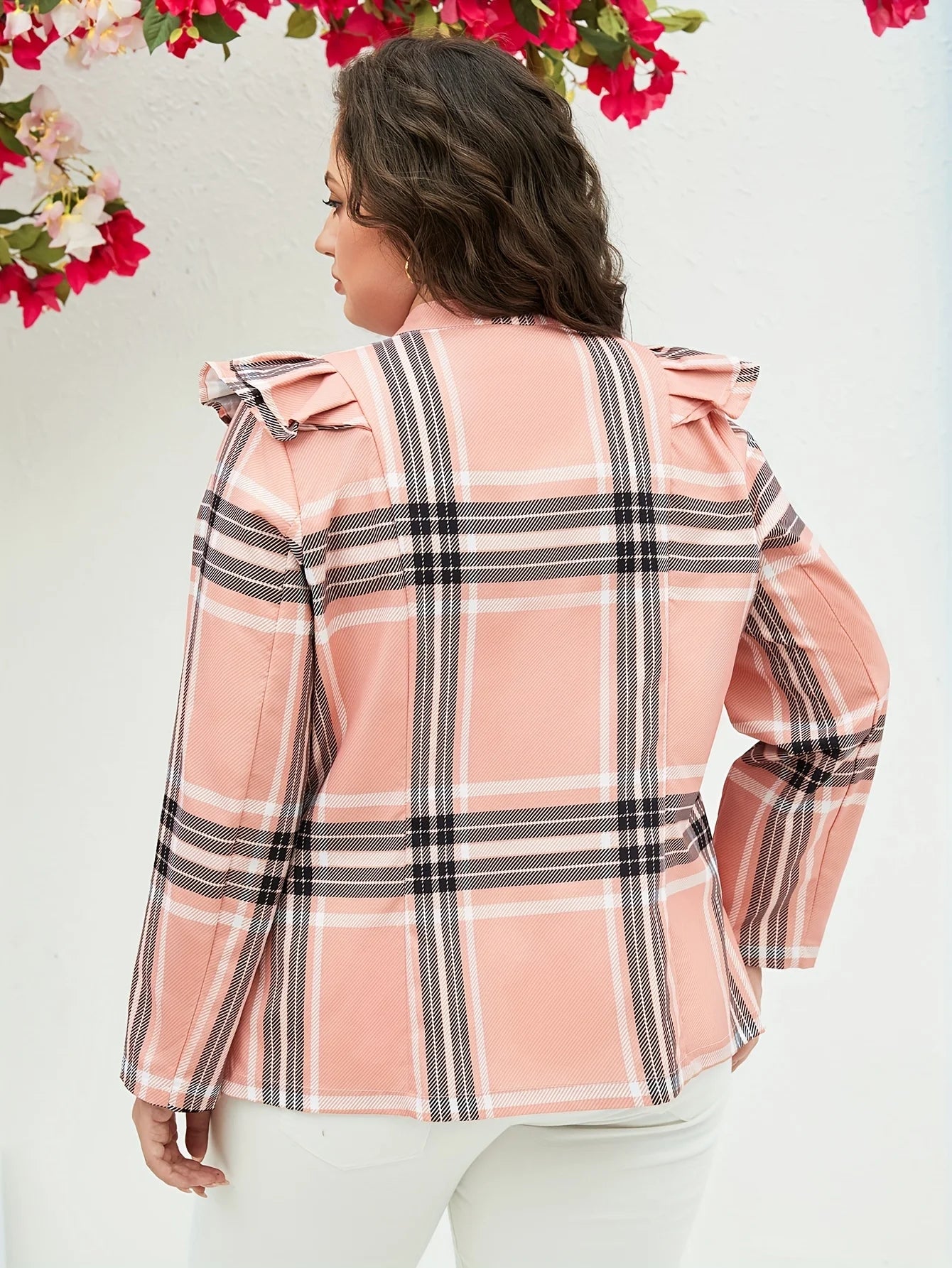 Women's Oversized Woven Hooded Casual Jacket Loose Fit Comfortable Outerwear for All Seasons