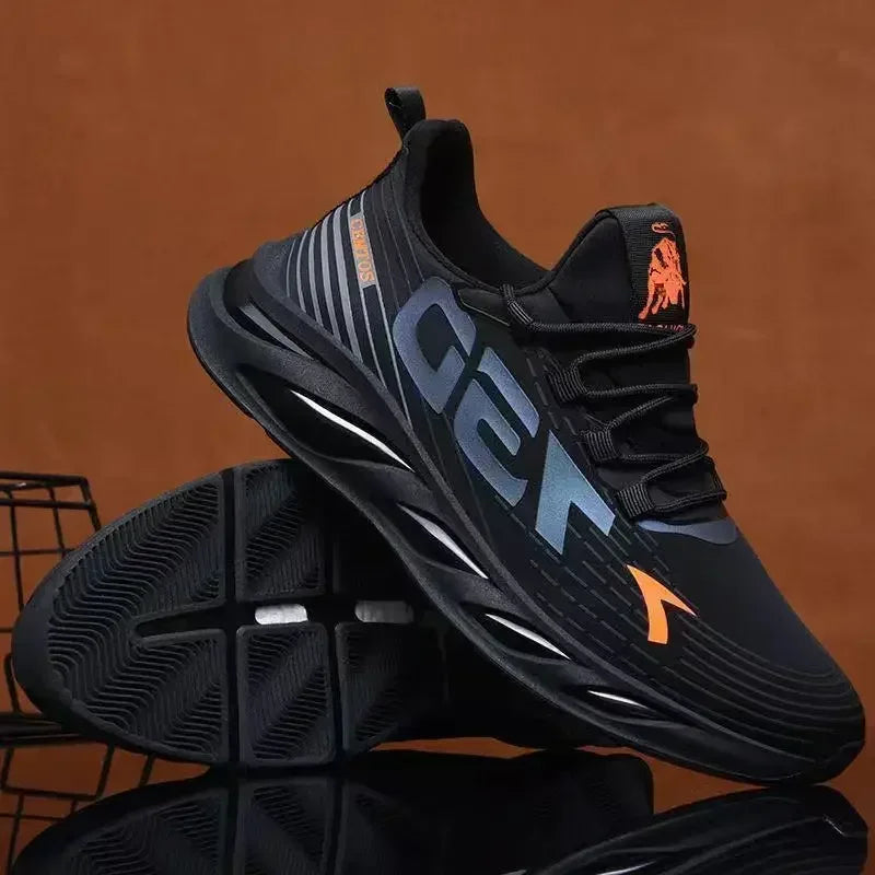 Men's shoes new summer breathable network surface tide brand sports leisure running light network red boom fashion shoes